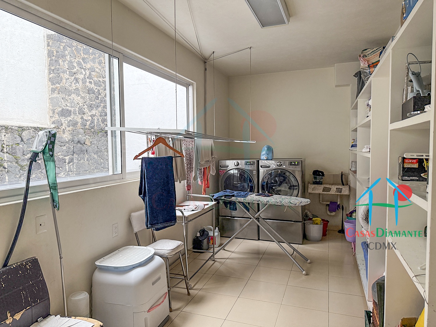 Jardines del Pedregal Casa Rivera EJ - Área de lavandería 1